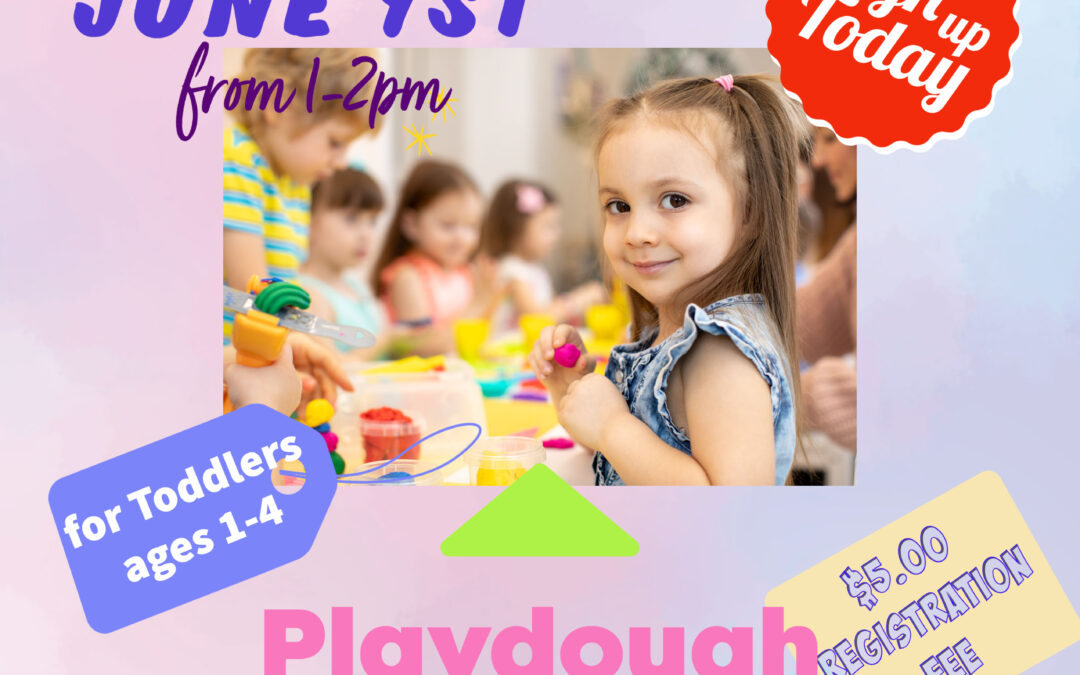 Toddler Series Playdough Activity Class