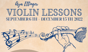 Aya Ettinger - Violin Lessons @ Grace Lutheran Church
