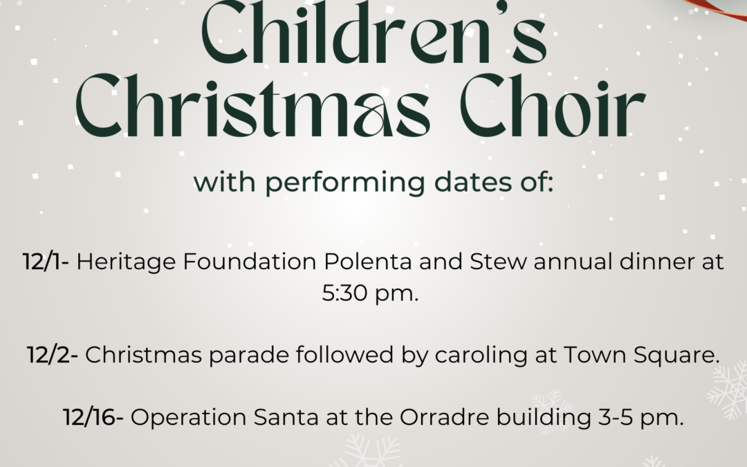Children’s Christmas Choir