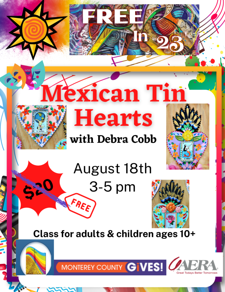 Mexican Tin Hearts Eng